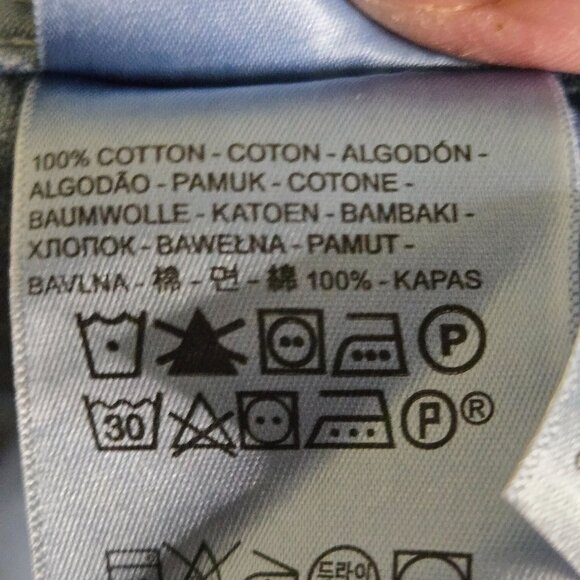 Levi's Joni Dress Cotton Chambray Tiered All Season Size XL - Picture 10 of 11